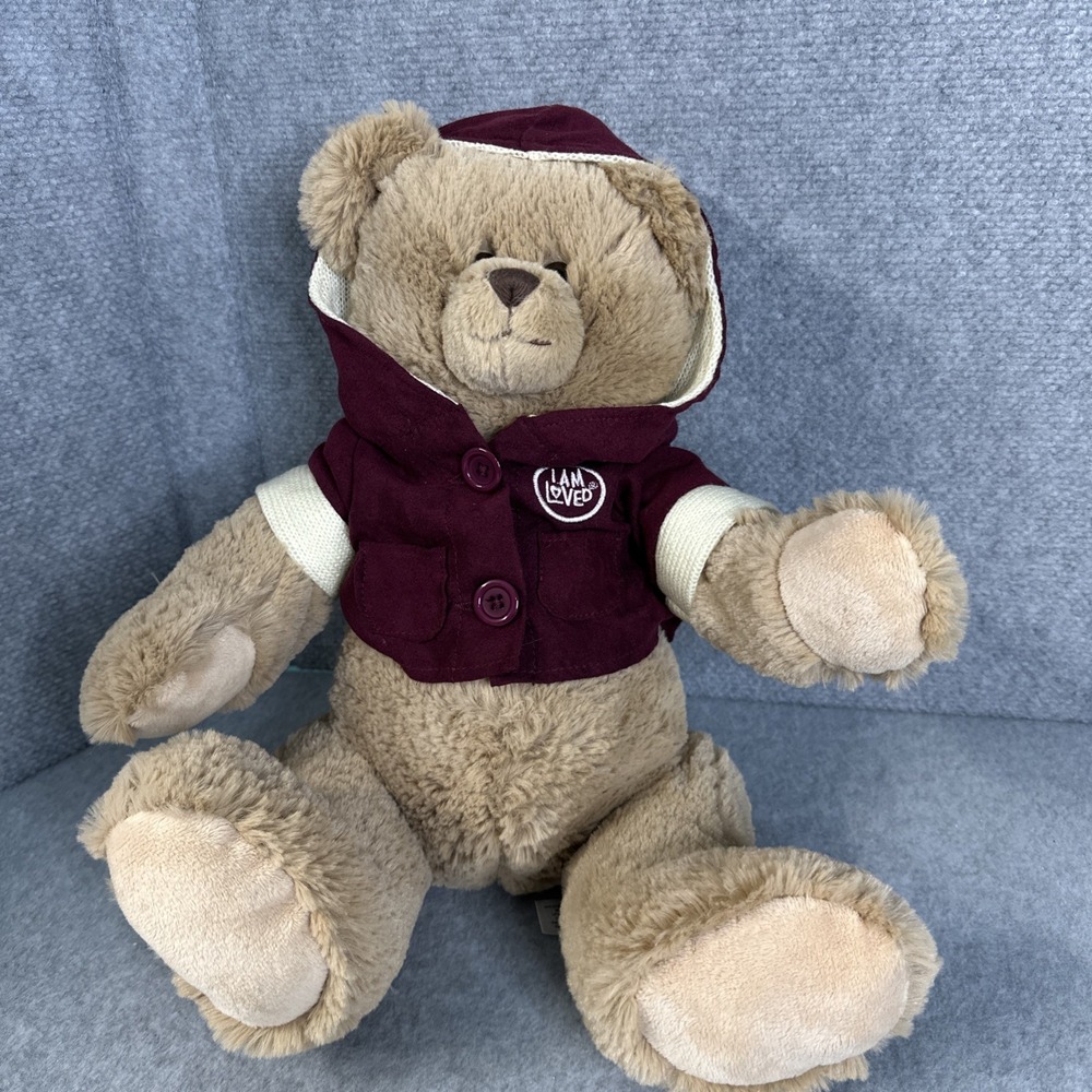 2012 Animal Adventure I Am Loved Teddy Bear 16"